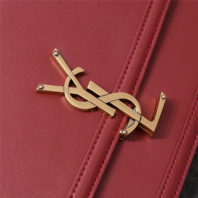 Saint Laurent Loulou Beige Leather Underarm Crossbody Bag 16