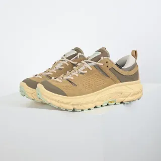 Salomon Beige Brown Perforated Suede Upper Molded TPU Cage Lifestyle Sneakers