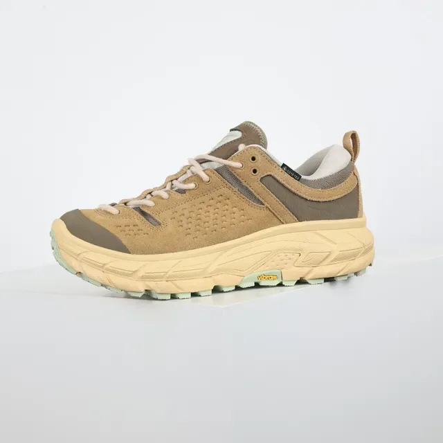 Salomon Beige Brown Perforated Suede Upper Molded TPU Cage Lifestyle Sneakers 9