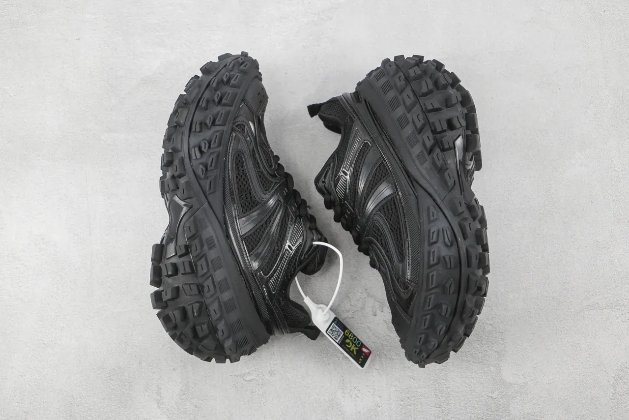Salomon Black Chunky Sole Lifestyle Sneakers 2