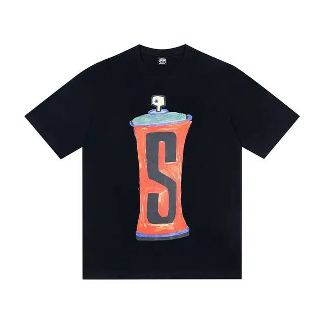 Stussy High Gloss Spray Can Graphic T-Shirt 5
