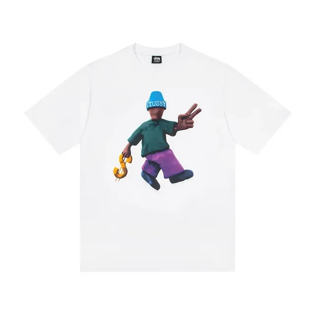 Stussy Property of Stussy Graphic Print T-Shirt 4