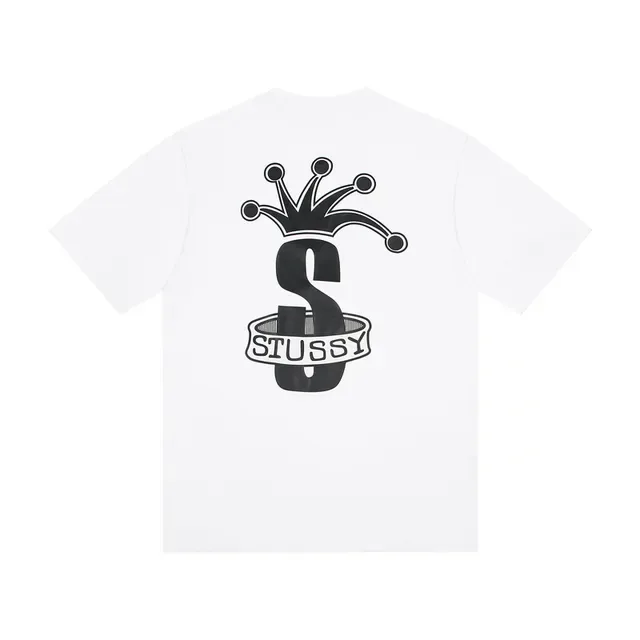 Stussy Stock Logo Crown S Graphic T-Shirt 3