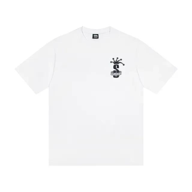 Stussy Stock Logo Crown S Graphic T-Shirt 4