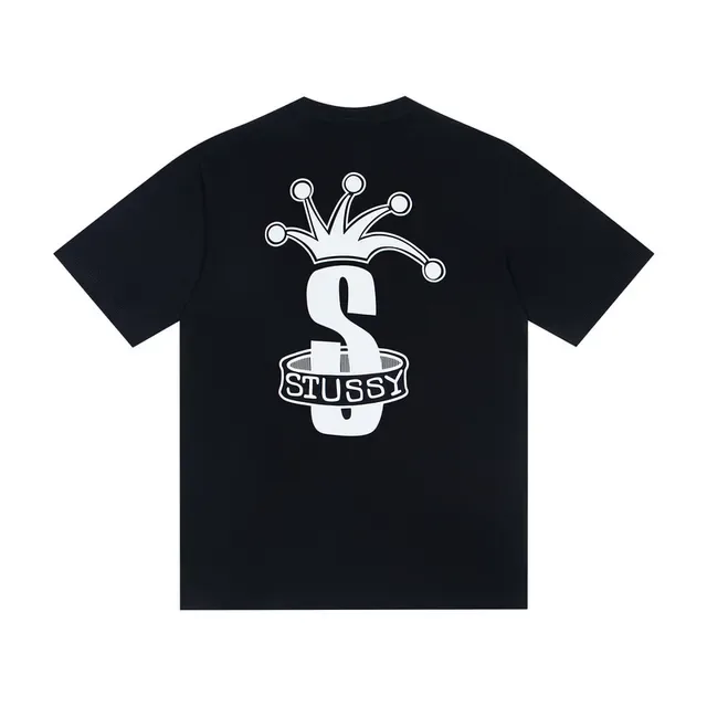 Stussy Stock Logo Crown S Graphic T-Shirt 5