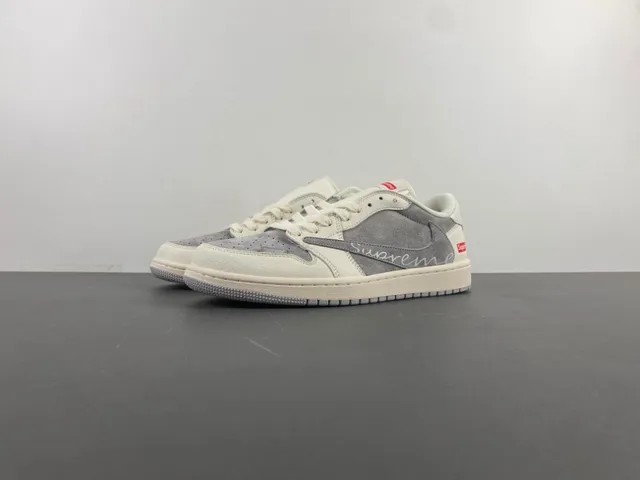 Supreme Script Logo Tênis Lifestyle de Suede e Couro Low-Top 10