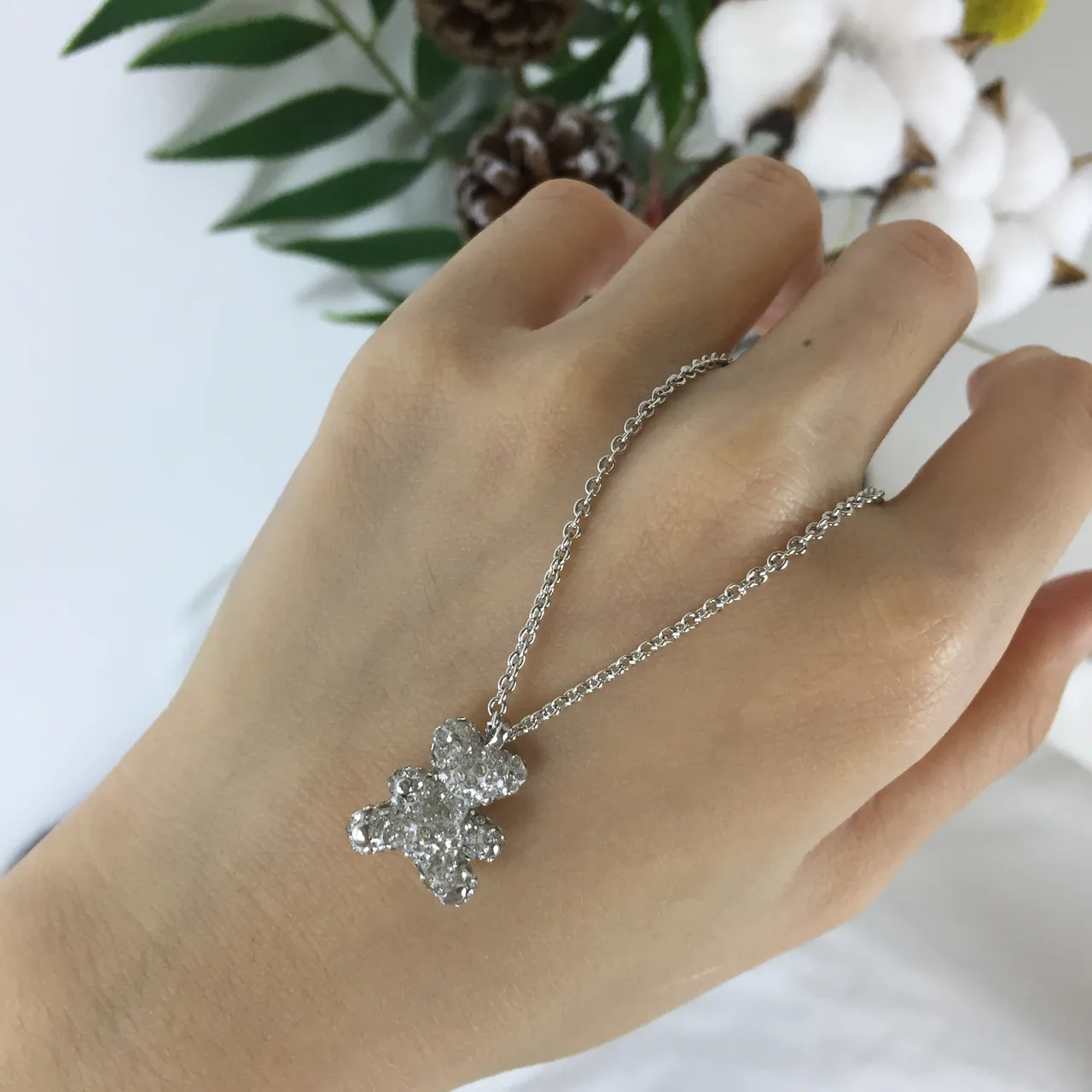 Swarovski Ours en Peluche Pendentif Cristal 3