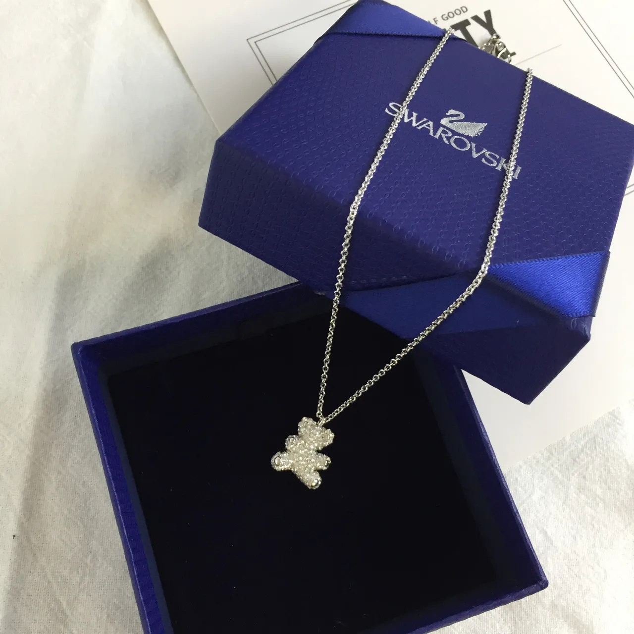 Swarovski Ours en Peluche Pendentif Cristal 5