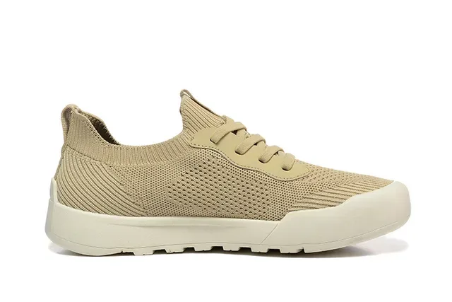 The North Face Army Green White Knit Upper Low-Top Silhouette Lifestyle Sneakers 16