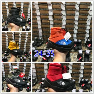 The North Face ThermoBall Boot Black Kids Snow Boots