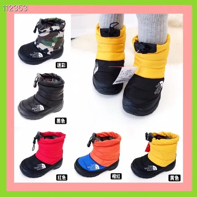 The North Face ThermoBall Boot Black Kids Snow Boots 4