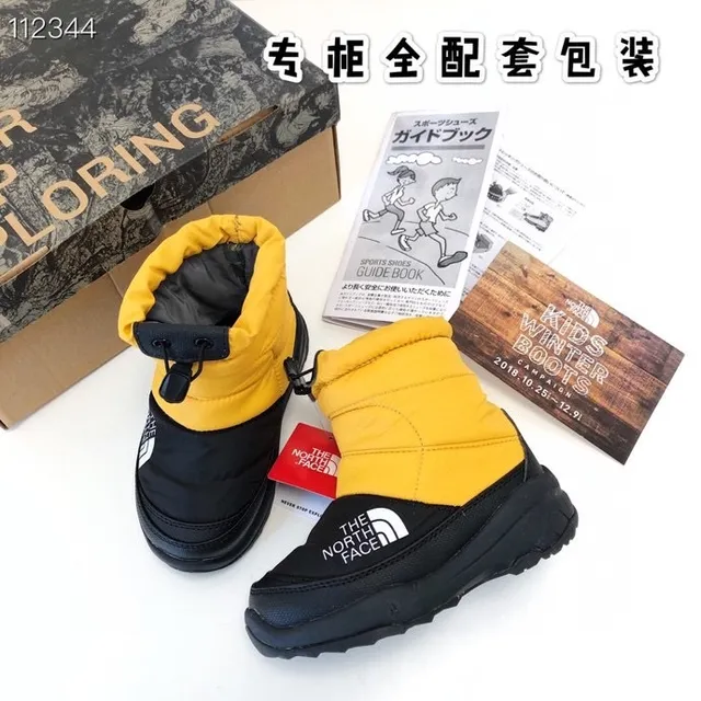 The North Face ThermoBall Boot Black Kids Snow Boots 10