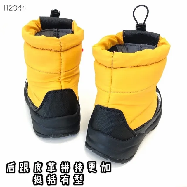 The North Face ThermoBall Boot Black Kids Snow Boots 15