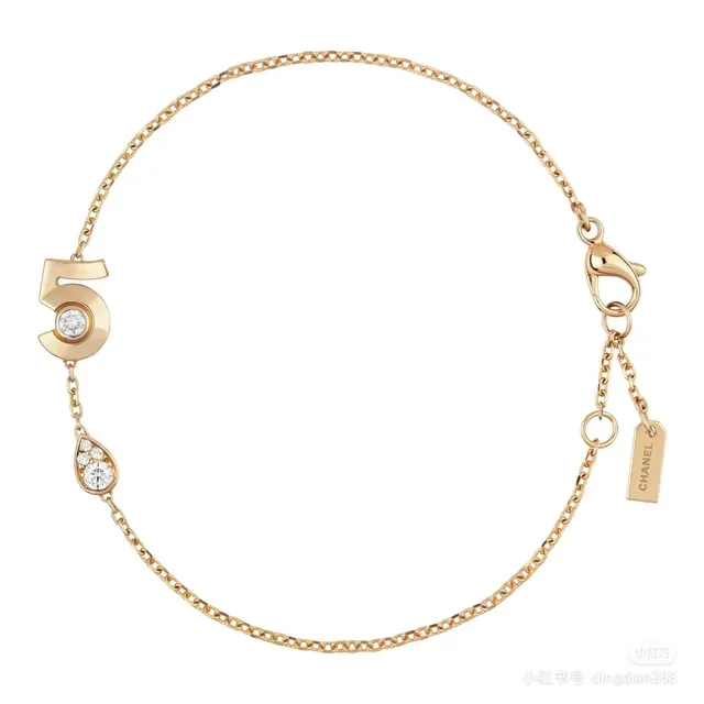 Tiffany & Co. T Collection diamant charme géométrique or rose bracelets 9