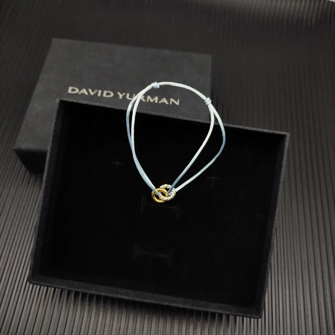 Tiffany & Co. HardWear Bracelet en cordon bleu clair 2