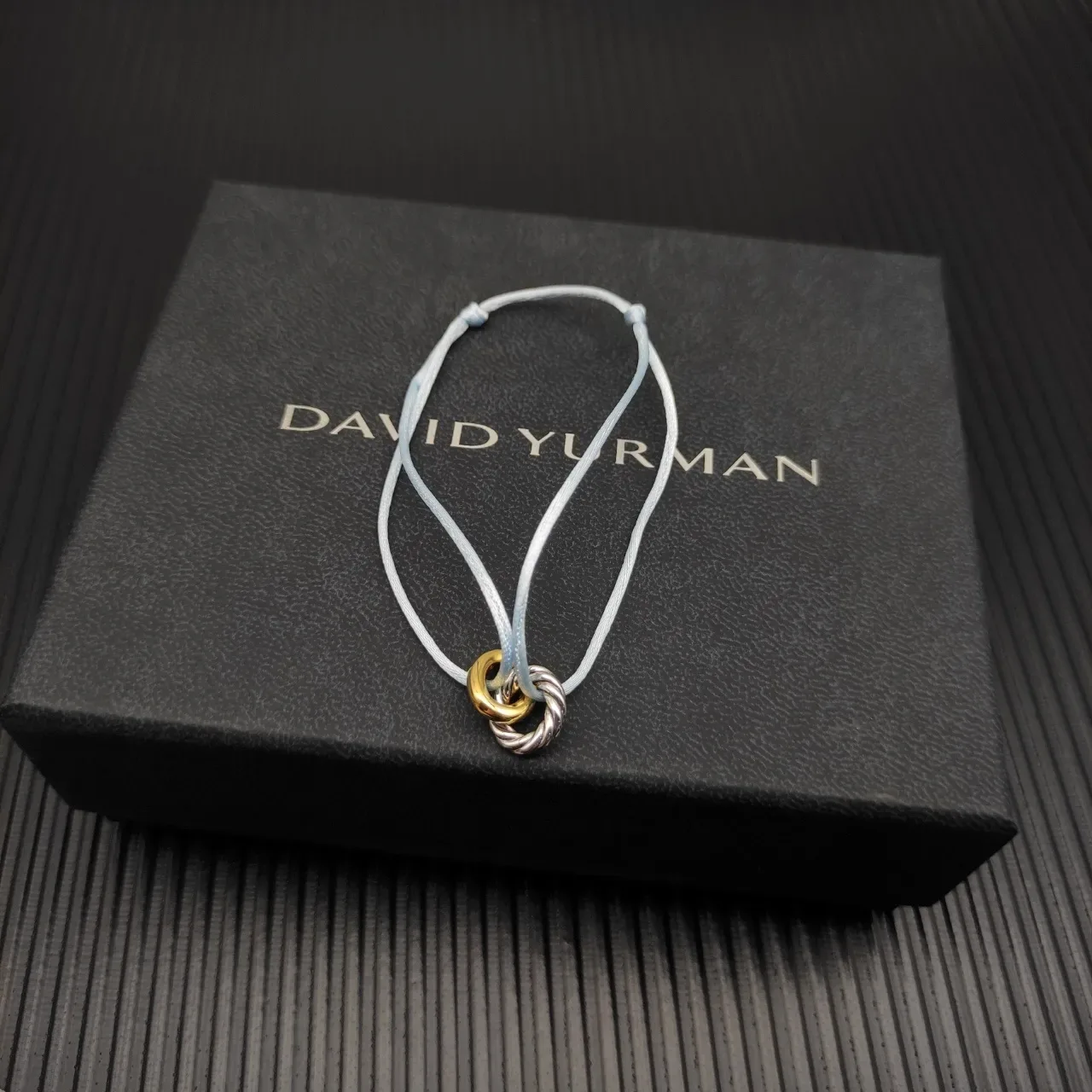 Tiffany & Co. HardWear Bracelet en cordon bleu clair 5