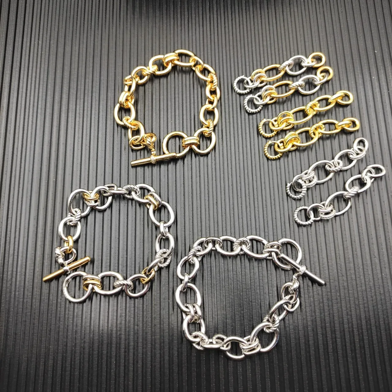 Tiffany & Co. HardWear Bracelet Chaîne Torsadée Métal Mixta 2