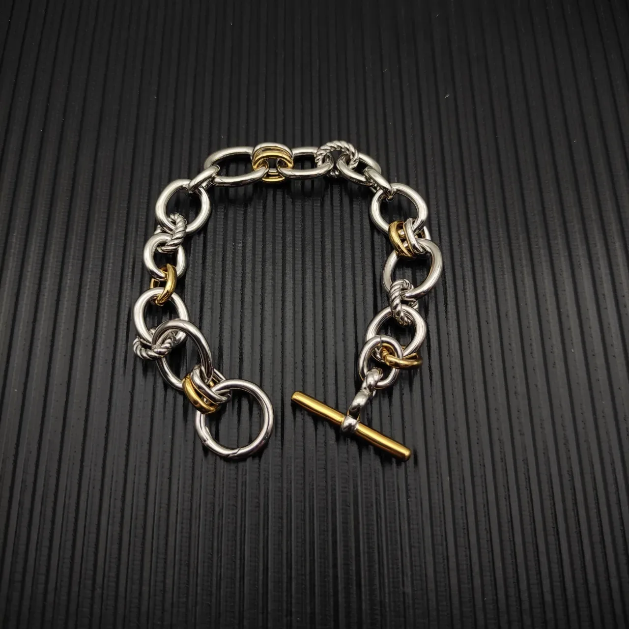 Tiffany & Co. HardWear Bracelet Chaîne Torsadée Métal Mixta 7