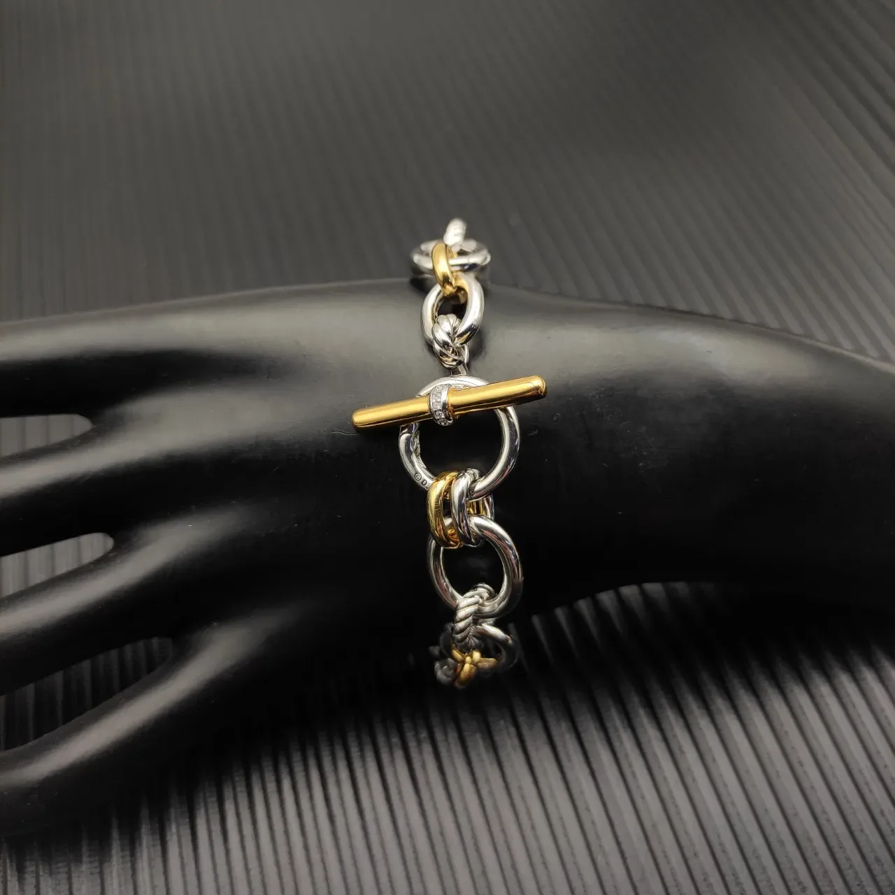 Tiffany & Co. HardWear Bracelet Chaîne Torsadée Métal Mixta 9