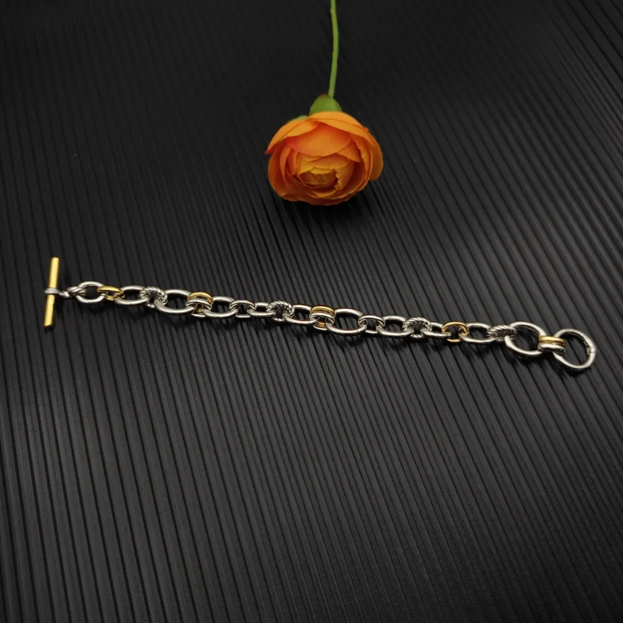 Tiffany & Co. HardWear Bracelet Chaîne Torsadée Métal Mixta 10