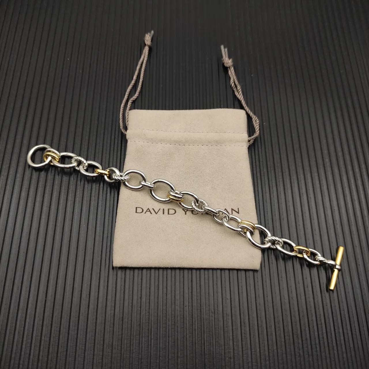 Tiffany & Co. HardWear Bracelet Chaîne Torsadée Métal Mixta 12