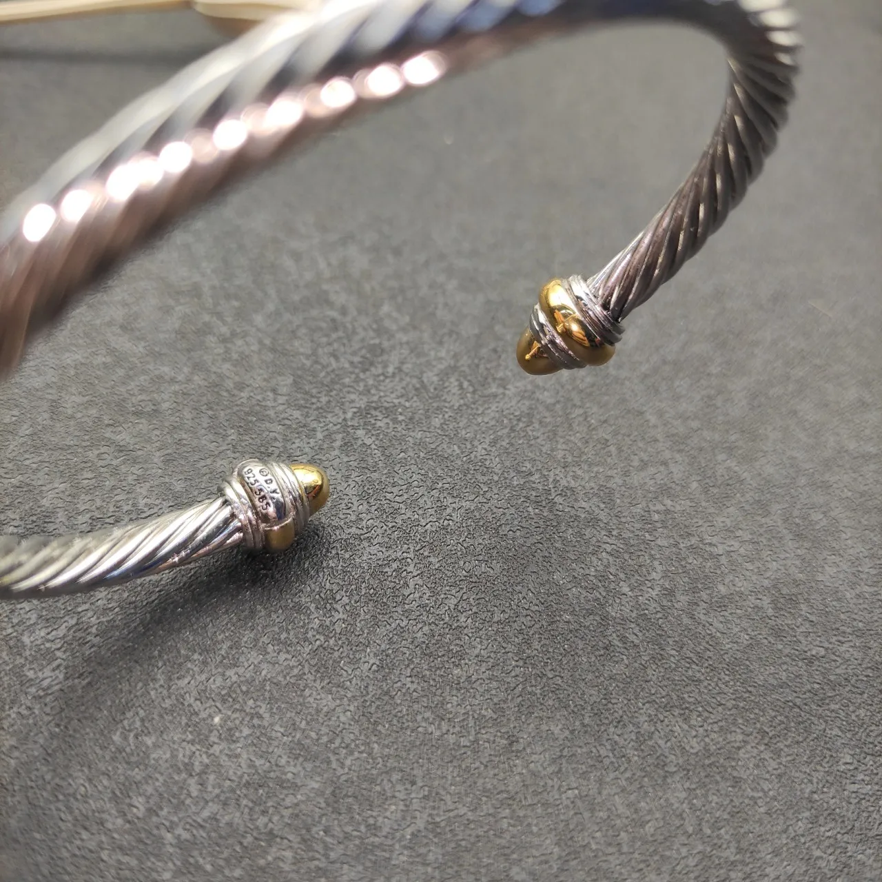 Tiffany & Co. HardWear Câble Tordu Bicolore Bracelet 7