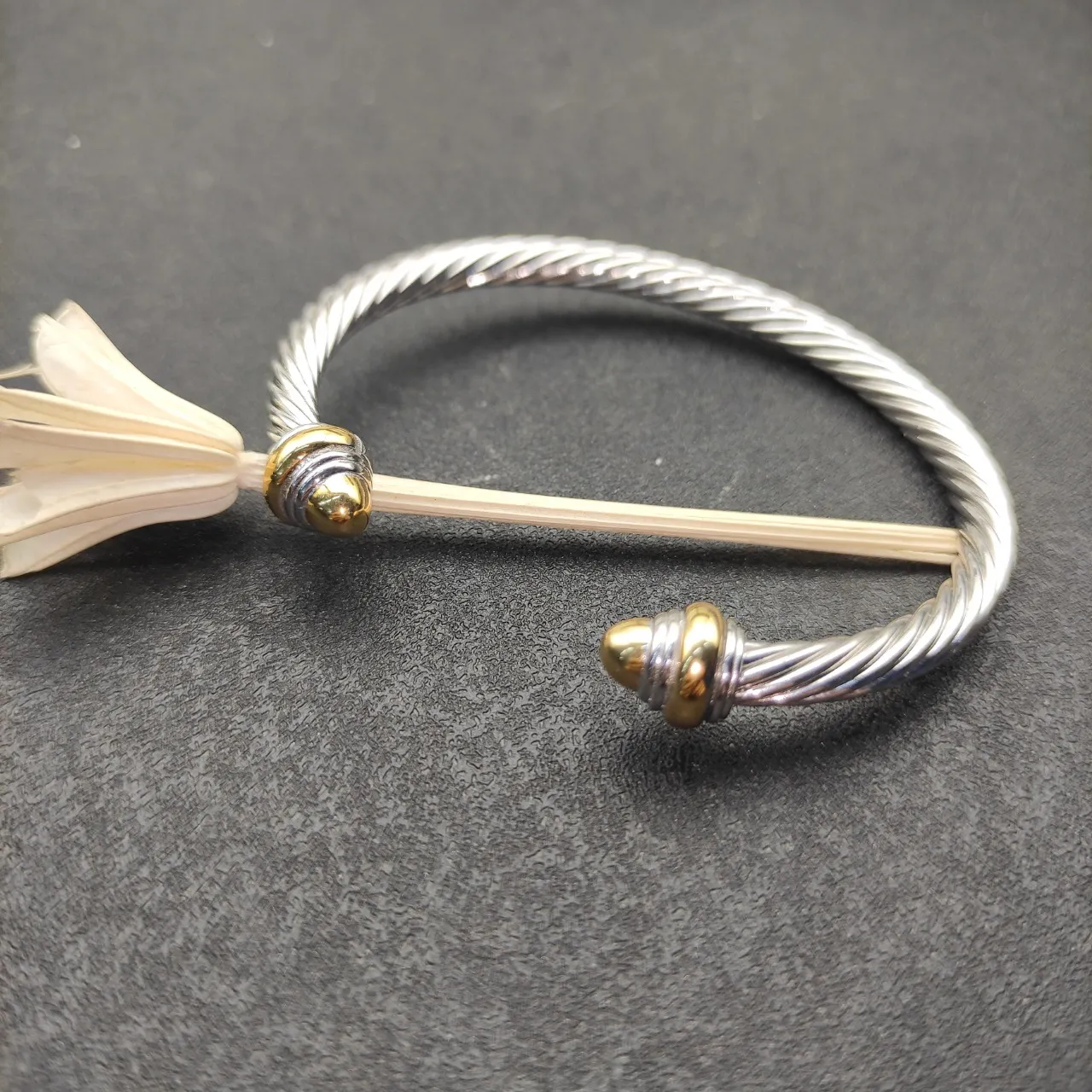 Tiffany & Co. HardWear Câble Tordu Bicolore Bracelet 9