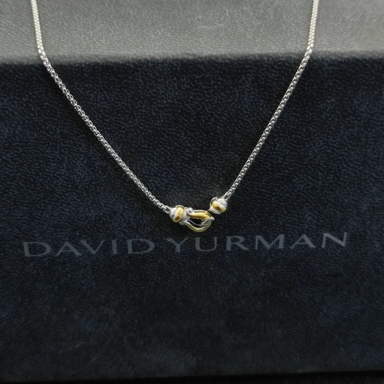 Tiffany & Co. HardWear Two-Tone Shackle Pendant Necklace 3