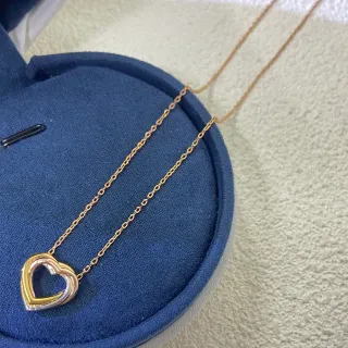 Tiffany & Co. Return to Tiffany Collier à pendentif double cœur