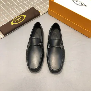 Tod's Horsebit Loafer Mocasines de cuero negro