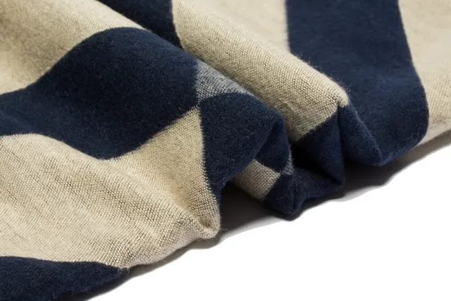شال يو جي جي بيج نافي باترولي نسيج 7