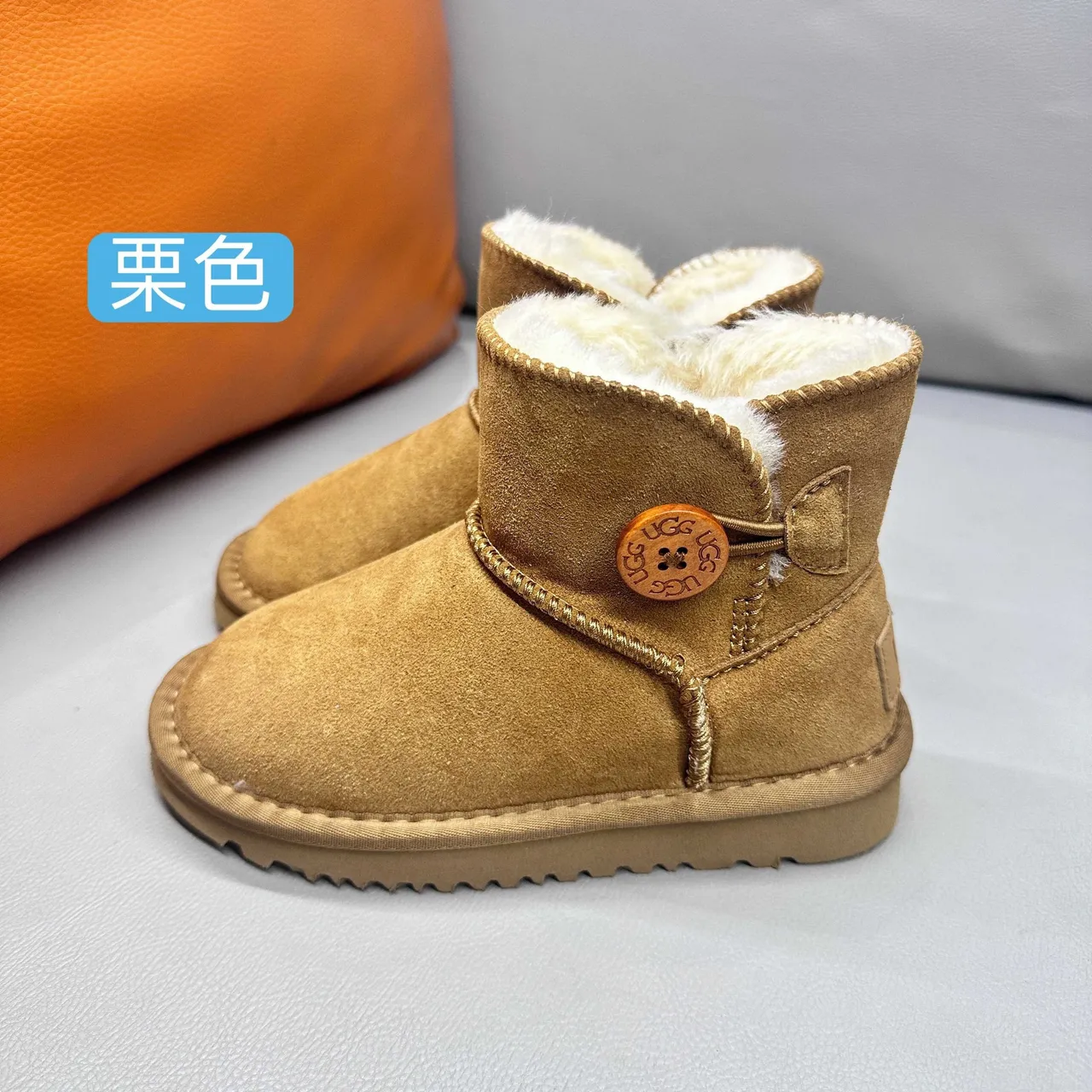 UGG Classic Mini Chestnut Snow Boots 3