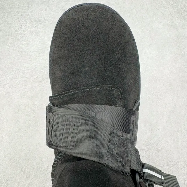 UGG Harness Strap Black Snow Boot 5