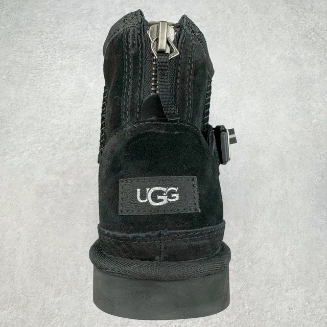 UGG Harness Strap Black Snow Boot 6
