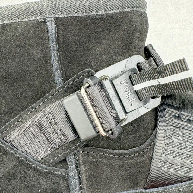 UGG Harness Strap Black Snow Boot 13