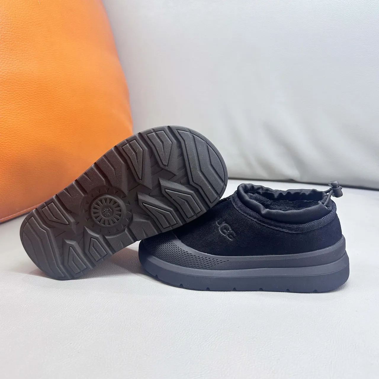 UGG Tasman Black Slip-On Platform Snow Boots 21