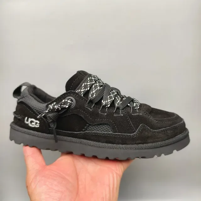 UGG Tasman Black Suede Lifestyle Sneakers 2