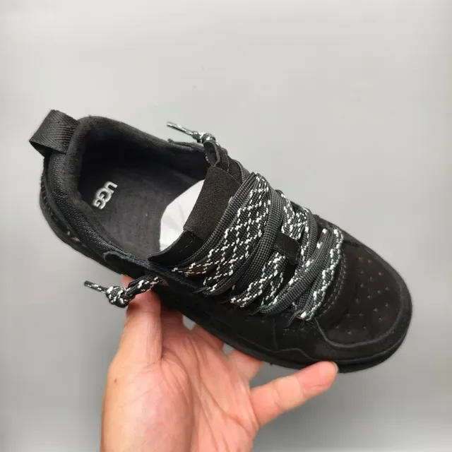 UGG Tasman Black Suede Lifestyle Sneakers 3