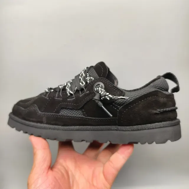 UGG Tasman Black Suede Lifestyle Sneakers 7