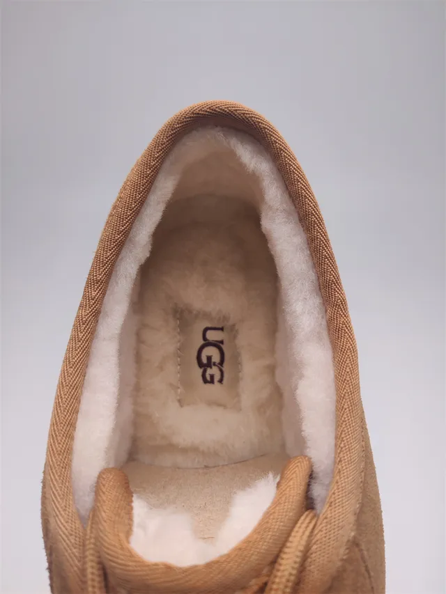 UGG Tasman Bota de Neve Marrom Castaño de Camurça Forrada com lã com Cadarços 8