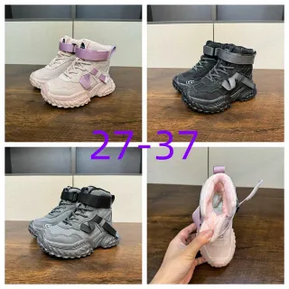UGG Tasman Rosa Púrpura Suela Gruesa de Rodadura Cierre Dual de Cordones y Correa Botas de Nieve