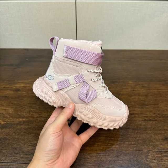 UGG Tasman rose-violet semelle épaisse à rodadura fermeture dual de lacets et sangle bottes de neige 9