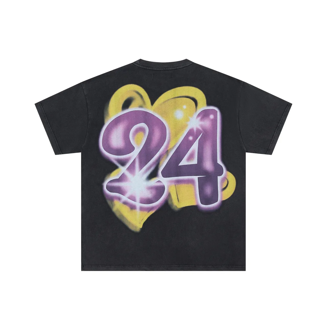 UMA WANG Graphic Print Angel Wing and '81' Oversized T-Shirt 4