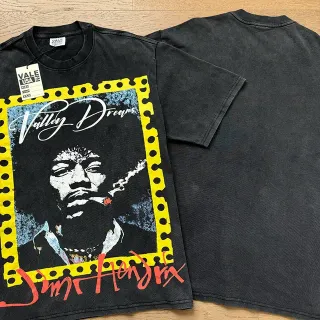 Vale Forever Valley Dream Jimi Hendrix 印花T恤