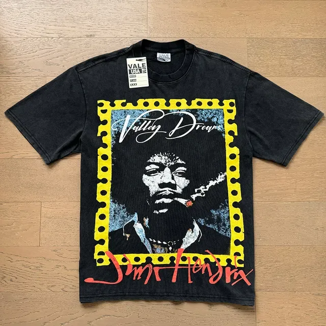 Vale Forever Valley Dream Jimi Hendrix Graphic T-Shirt 2