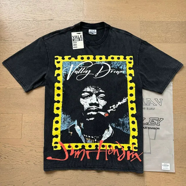 Vale Forever Valley Dream Jimi Hendrix Graphic T-Shirt 3