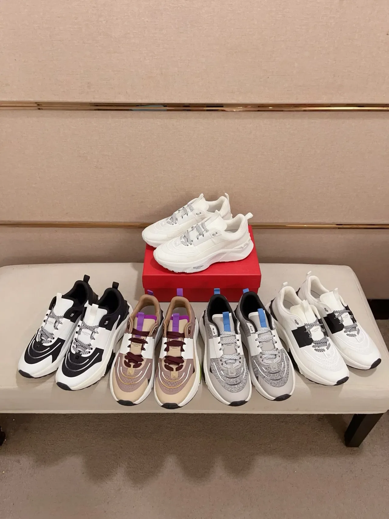 Valentino Garavani Tênis Lifestyle Chunky Branco 2