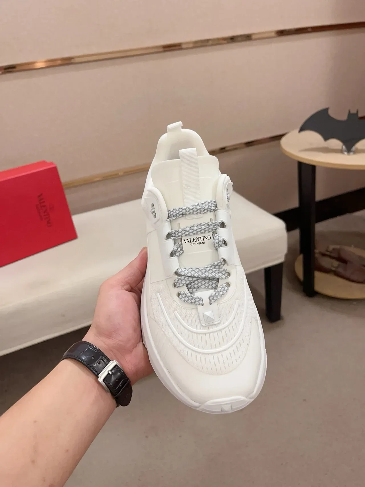 Valentino Garavani Tênis Lifestyle Chunky Branco 6