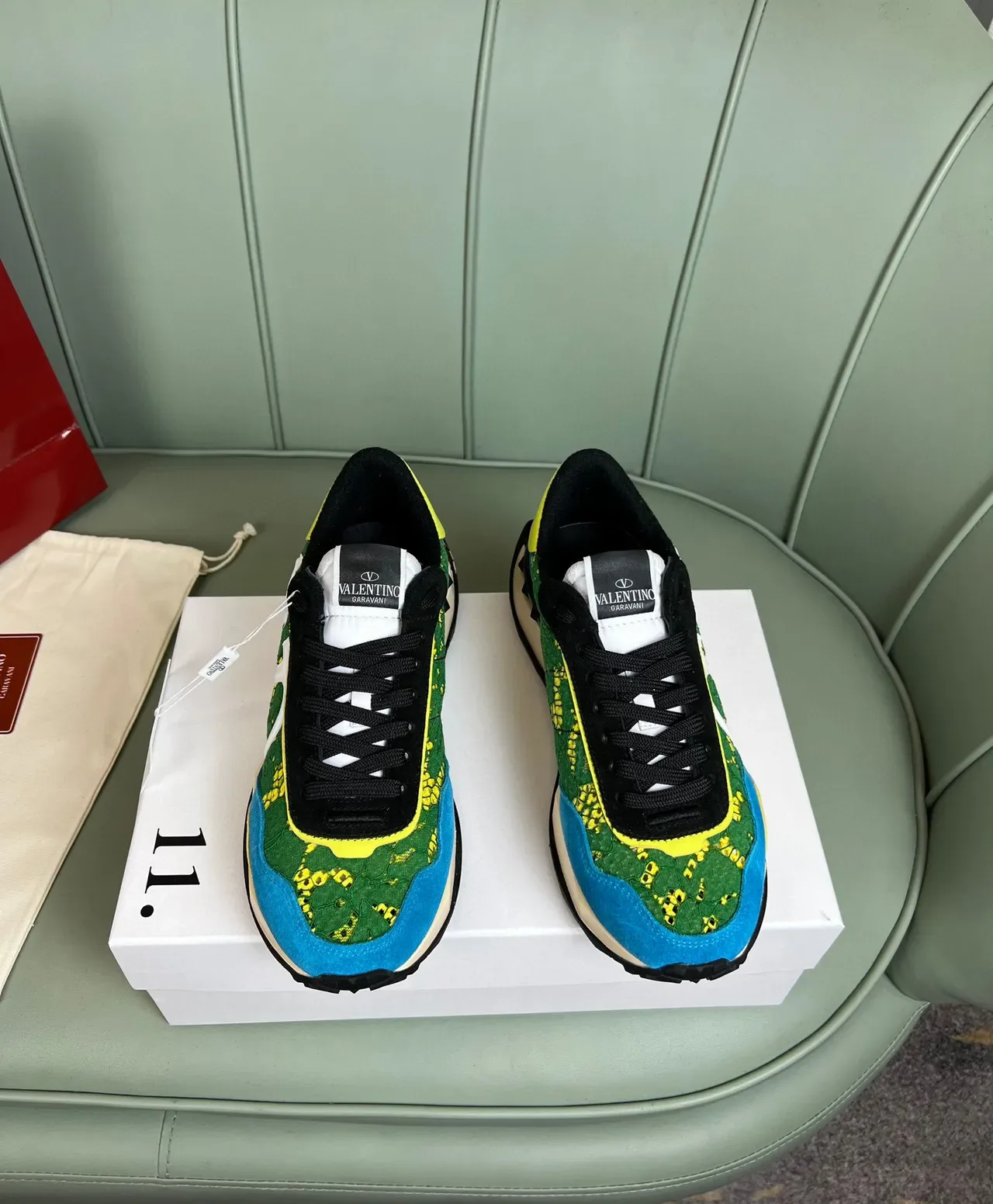 Valentino Run Away sneakers lifestyle jacquard floral multicolore 9