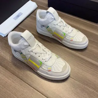 Valentino VLTN High-Top Multicolor Stripe Lifestyle Sneakers